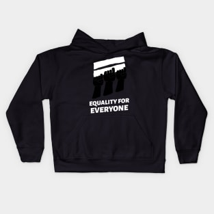 Equality for everyone. No racism Kids Hoodie